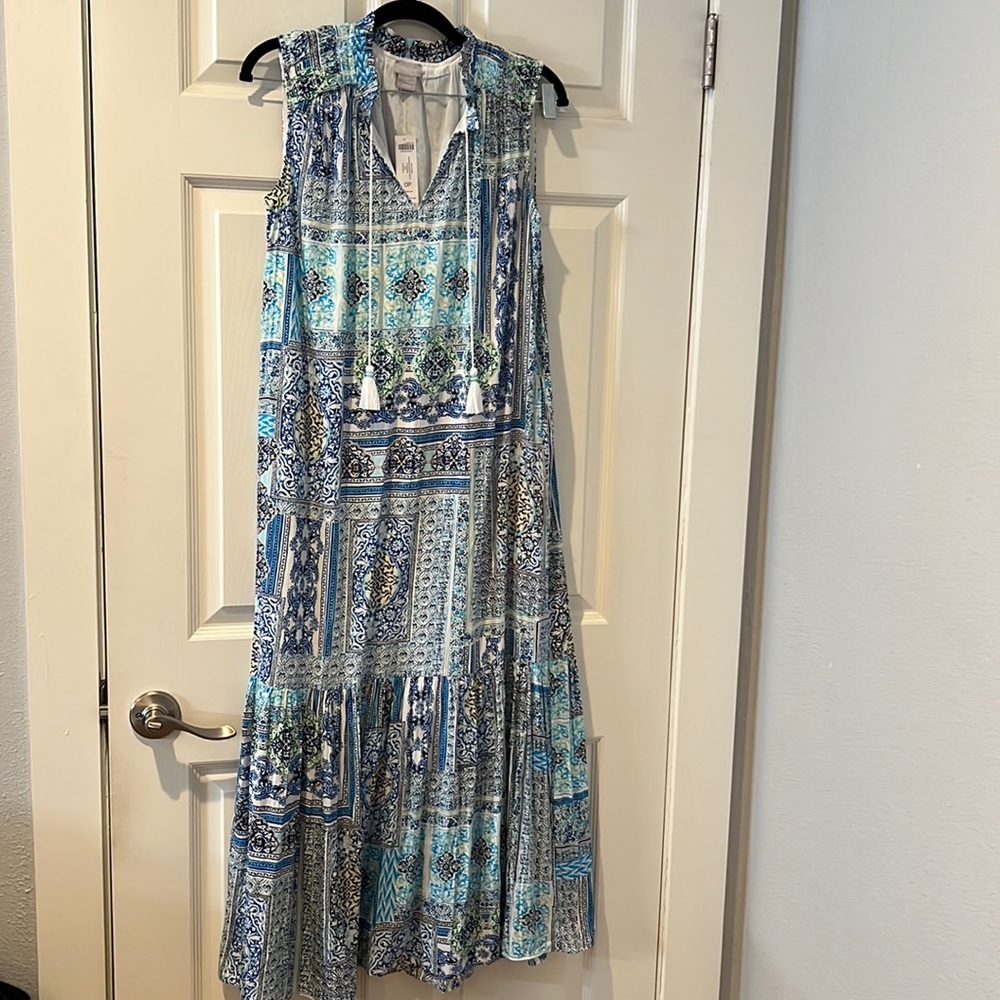 Chicos petite summer maxi dress